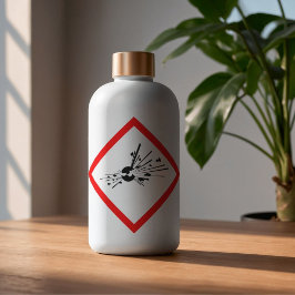 Bomb exploderen - GHS-label Sticker