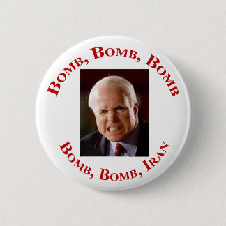 Bomb Iran Ronde Button 5,7 Cm
