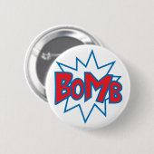 Bomb Ronde Button 5,7 Cm (Voorkant /achterkant)
