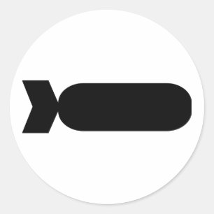 Bomb Ronde Sticker