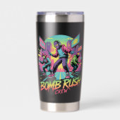 Bomb Rush Cyberfunk – Neon Street Rebellion Geïsoleerde Drinkbeker (Voorkant)