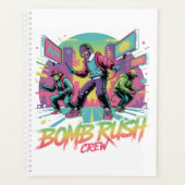 Bomb Rush Cyberfunk – Neon Street Rebellion Planner (Voorkant)