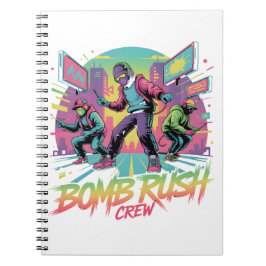 Bomb Rush Cyberfunk – Neonstraatopstand Notitieboek