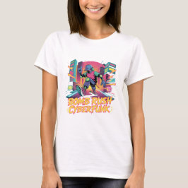 Bomb Rush Cyberfunk – Neonstraatopstand T-shirt