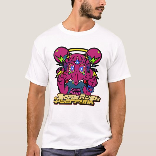Bomb Rush Cyberfunk T-shirt (Voorkant)