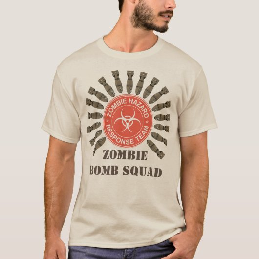 Bomb Squad Zombie Response Team T-shirt (Voorkant)