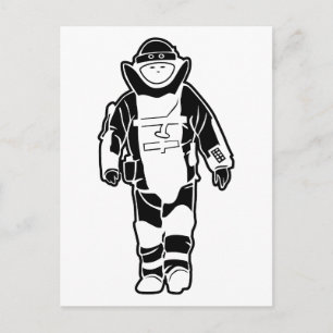 Bomb Suit Briefkaart