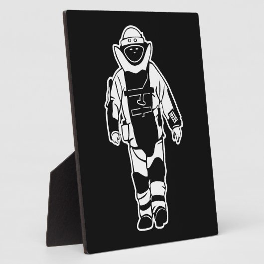 Bomb Suit Fotoplaat (Zijkant)