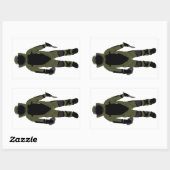 Bomb Suit Rechthoekige Sticker (Vel)