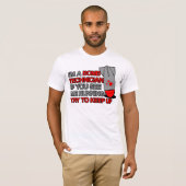 Bomb-technicus T-shirt (Voorkant volledig)