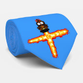 Bomba retro stropdas (Opgerold)