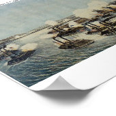 Bombardement en Capture of Island Number Ten Poster (Hoek)