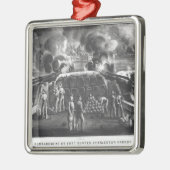 Bombardement Fort Sumter, Charleston Harbour Metalen Ornament (Links)