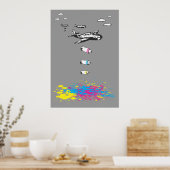 bombardementen poster (Keuken)