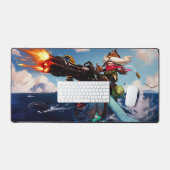 Bombardier gaming bureau mat | Sky Gaming Muismatt (Keyboard & Muis)