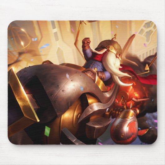 Bombardier Gaming Mousepad | proefmousepad Muismat (Voorkant)