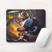 Bombardier Gaming Mousepad | proefmousepad Muismat (Met muis)