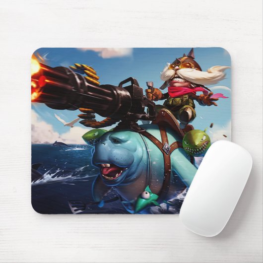 Bombardier Gaming Mousepad | proefmousepad Muismat (Met muis)