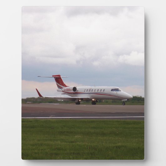 Bombardier Lear Jet 45XR Fotoplaat (Voorkant)