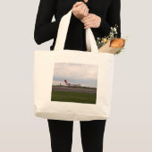 Bombardier Lear Jet 45XR Grote Tote Bag (Voorkant (product))