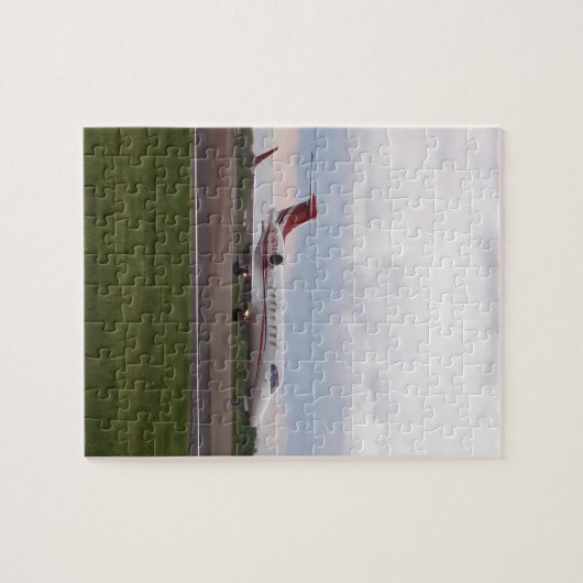 Bombardier Lear Jet 45XR Legpuzzel (Horizontaal)