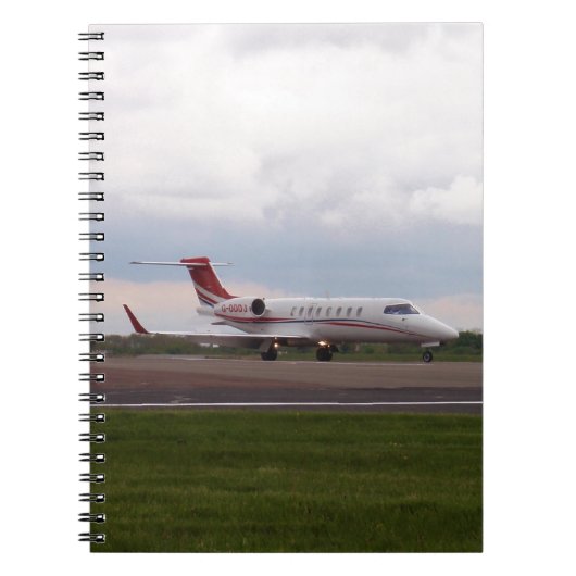 Bombardier Lear Jet 45XR Notitieboek (Voorkant)