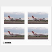 Bombardier Lear Jet 45XR Rechthoekige Sticker (Vel)