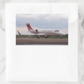 Bombardier Lear Jet 45XR Rechthoekige Sticker (Tas)