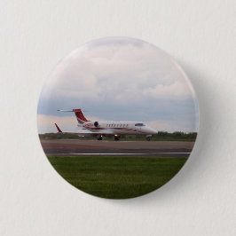 Bombardier Lear Jet 45XR Ronde Button 5,7 Cm