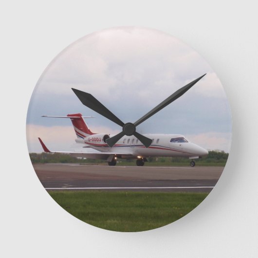 Bombardier Lear Jet 45XR Ronde Klok (Voorkant)