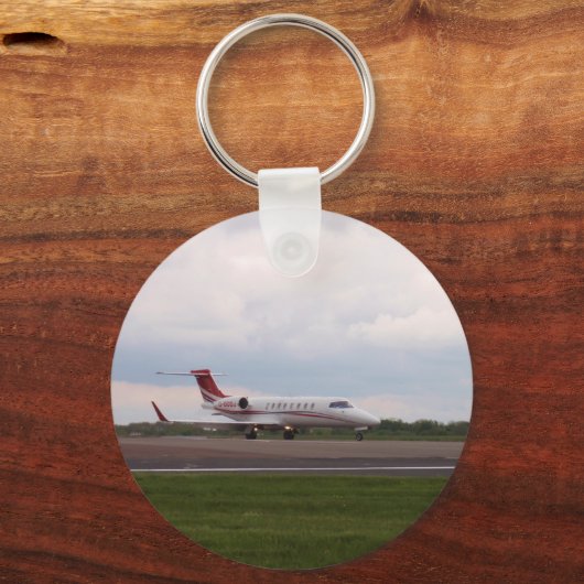 Bombardier Lear Jet 45XR Sleutelhanger (Voorkant)