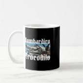 Bombardiro Bombardino Crocodilo Grappig Italiaans  Koffiemok (Links)