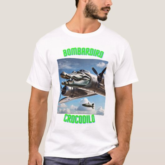 Bombardiro Crocodilo - T-shirt (Voorkant)