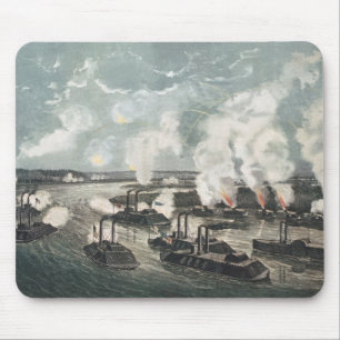 Bombardment en Capture of Island No.10 Muismat