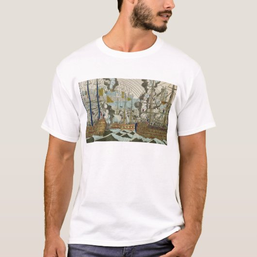 Bombardment en Siege of Algiers, 3 juli 1830 T-shirt (Voorkant)