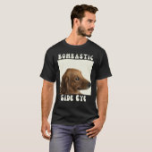 Bombastic Side Eye Funny Dog Meme Sarcastisch Geze T-shirt (Voorkant volledig)