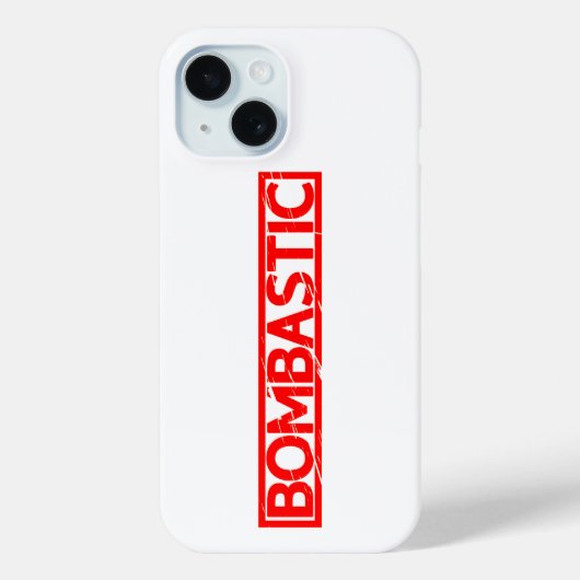 Bombastisch stempel Case-Mate iPhone case (Achterkant)