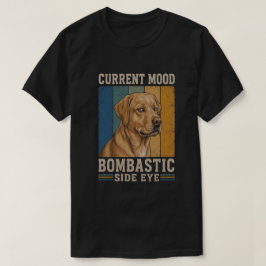 Bombastisch Zijdelings Labrador Retro Grappige Hon T-shirt
