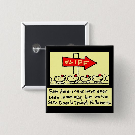 Bombastus Lemmings Button (Voorkant /achterkant)