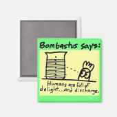 Bombastus Verrukking en Afvoermagneet Magneet (Voorkant / Achterkant)