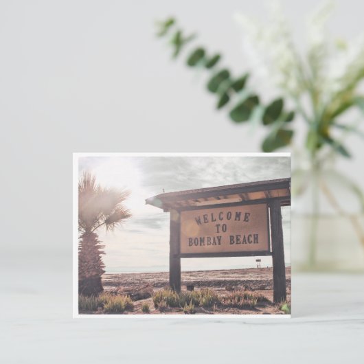 Bombay Beach Briefkaart (Staand voorkant)