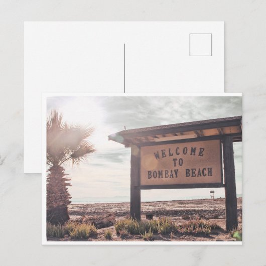 Bombay Beach Briefkaart (Voorkant / Achterkant)