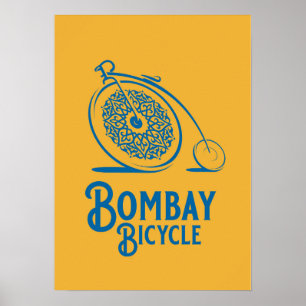 Bombay Bicycle Club stijlpagina - Mosterd Poster