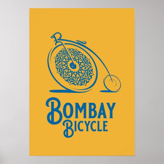 Bombay Bicycle Club  stijlpagina - Mosterd Poster (Voorkant)
