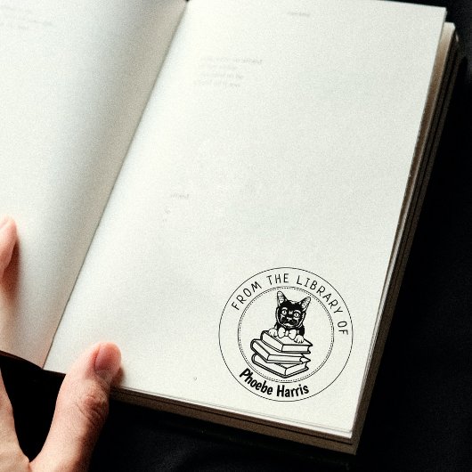 Bombay Cat, boek uit de bibliotheek van Rubberstempel