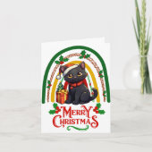 Bombay-cat Kerstmis Kaart (Voorkant)