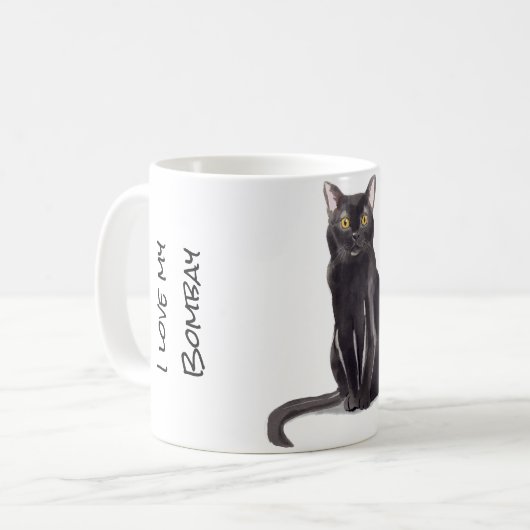 Bombay Cat Koffiemok (Voorkant links)