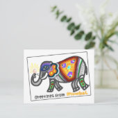 Bombay-groeten Briefkaart (Staand voorkant)