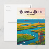 Bombay Hook VS Briefkaart (Voorkant / Achterkant)