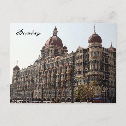 bombay hotel briefkaart (Voorkant)